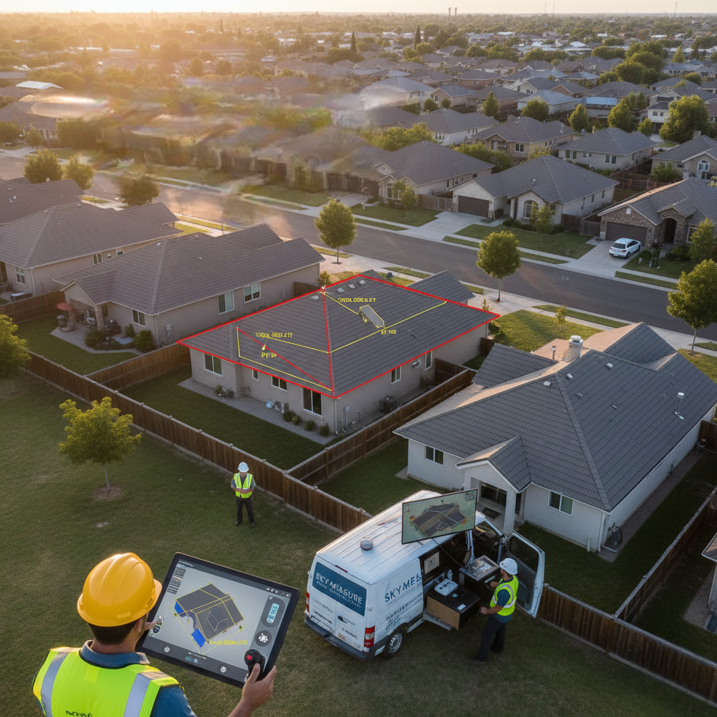 aerial roof measurement services
