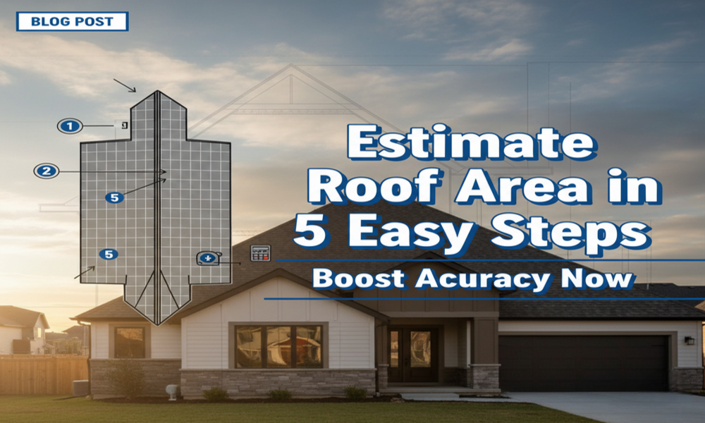 estimate roof area