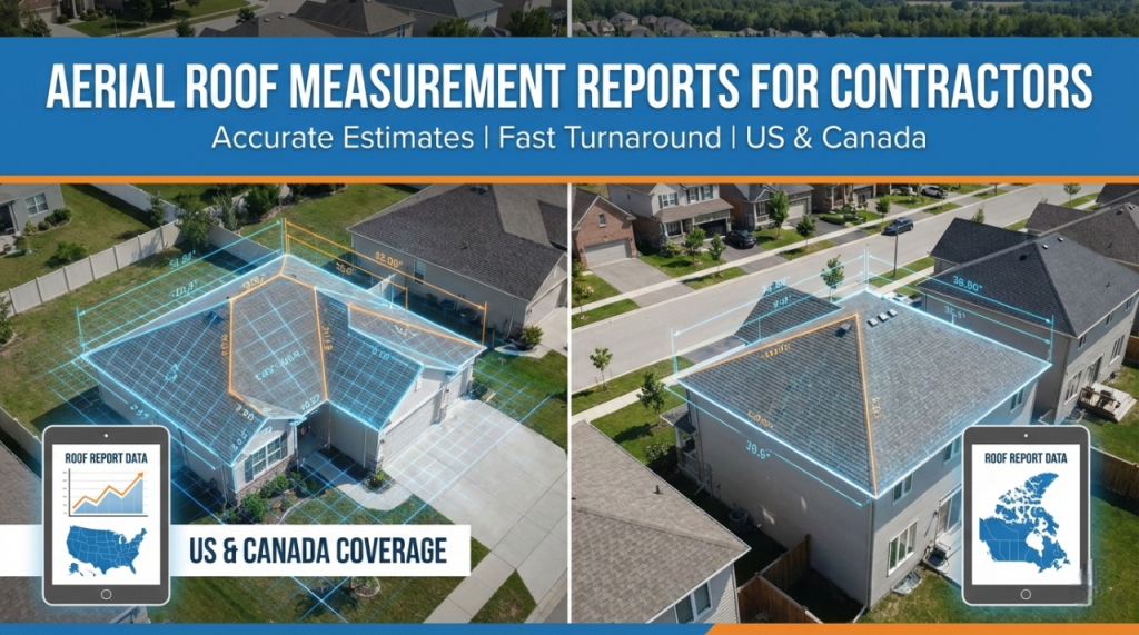 aerial roof measurement reports