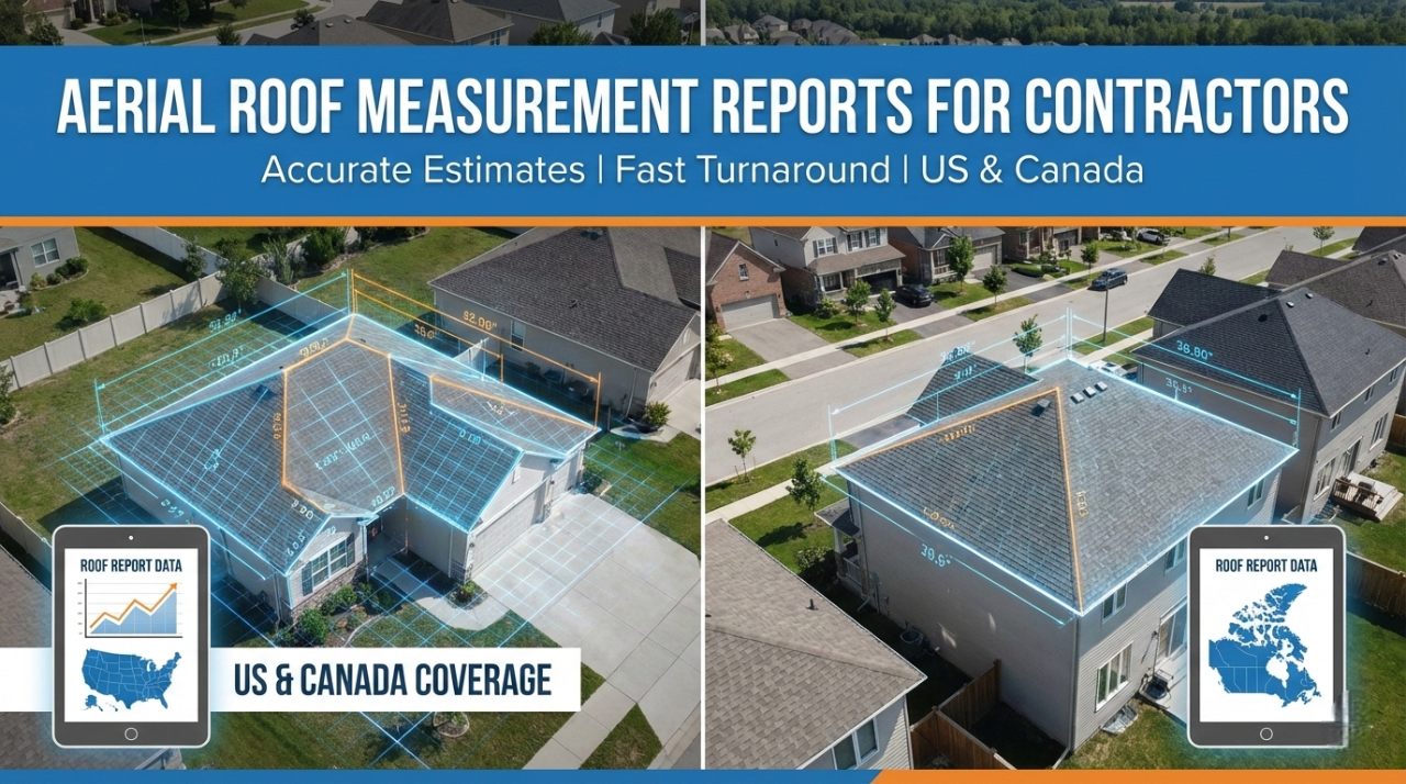 aerial roof measurement reports