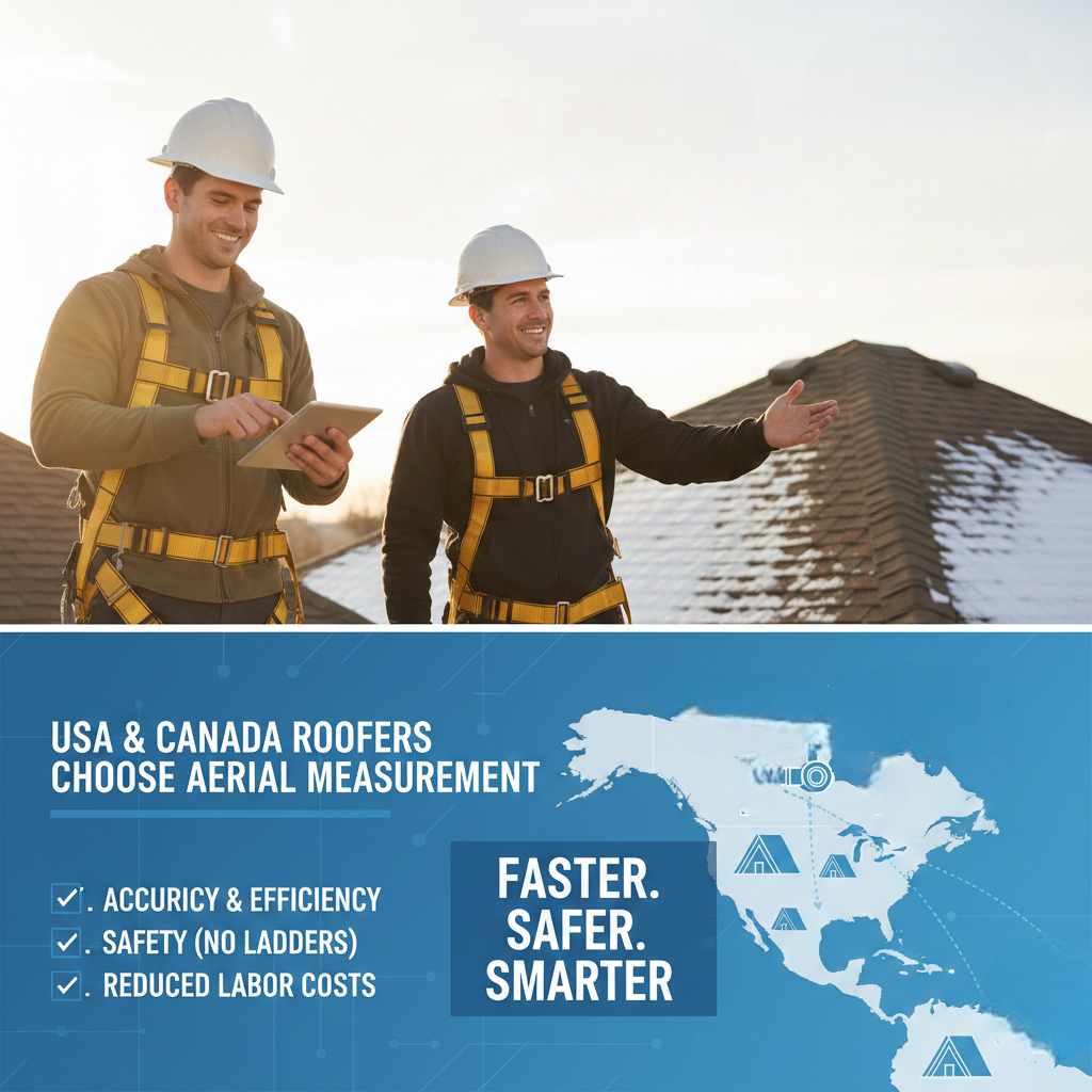 aerial roof measurement services 