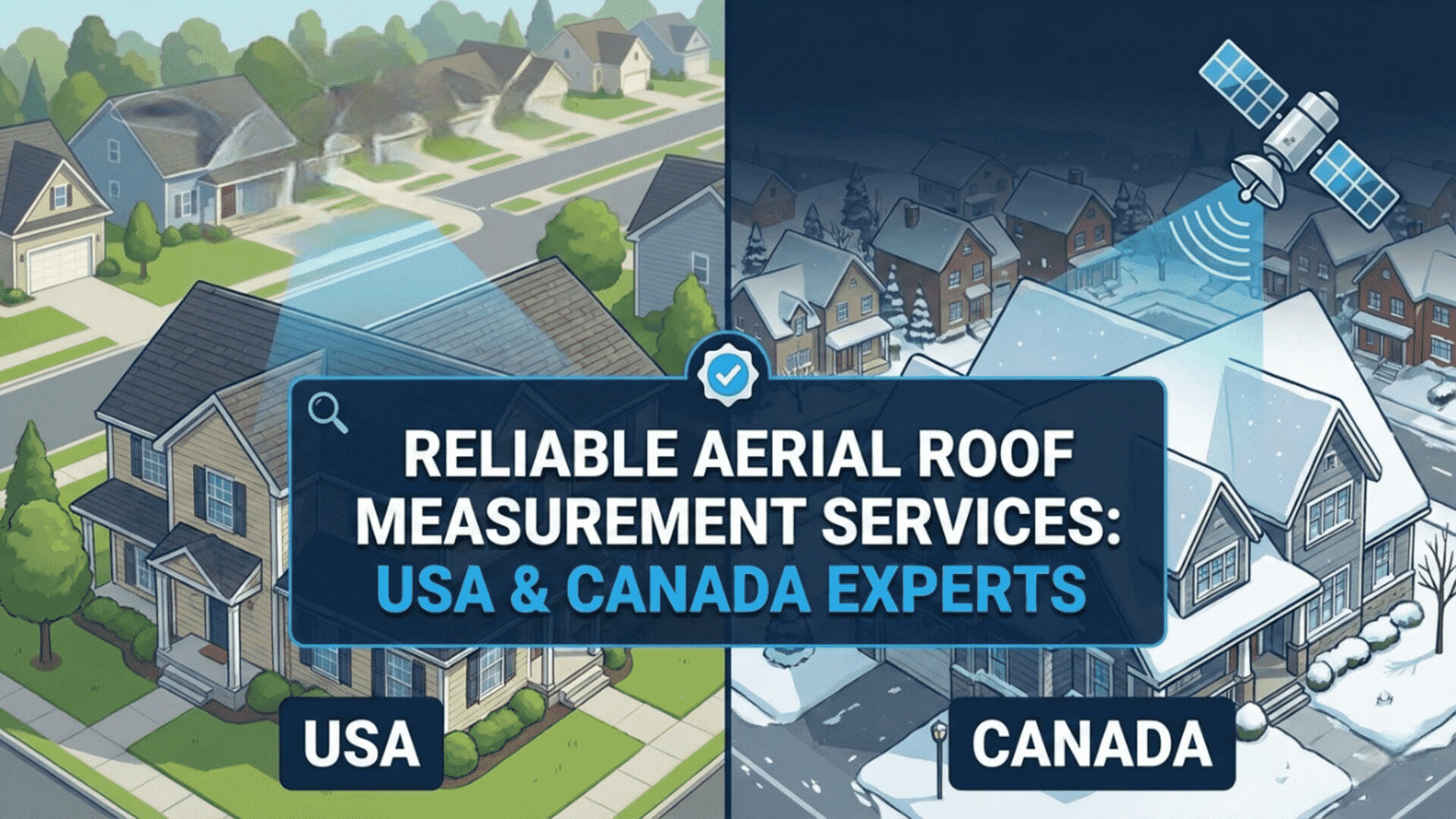aerial roof measurement services