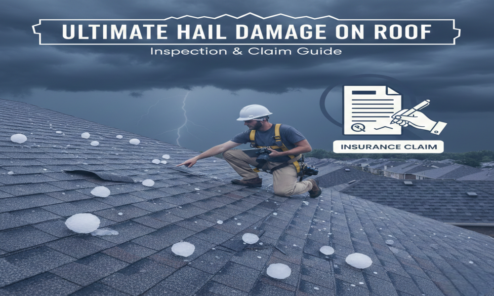 HAIL DAMAGE ON ROOF