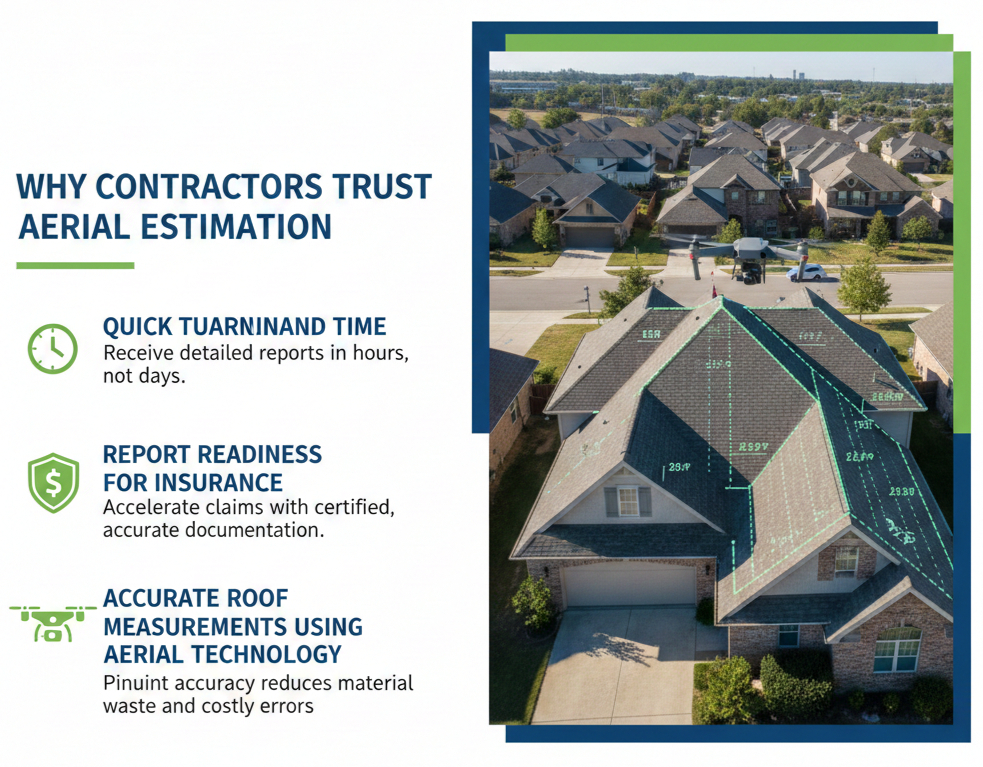 Contractors trust Aerial Estimation